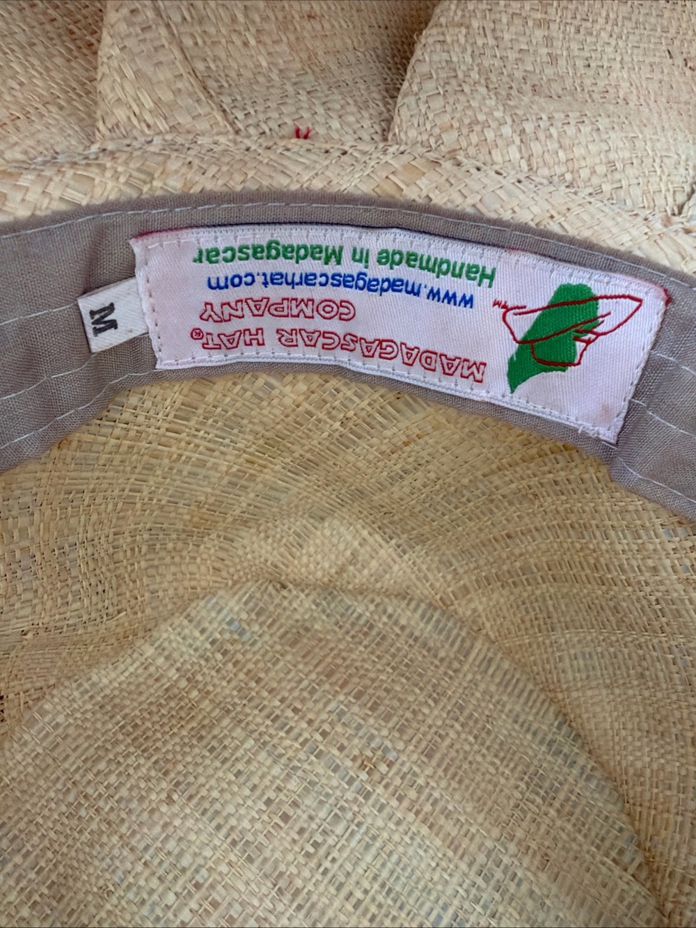 Naturary Colorful Wide Brim Sun Hat Boho Beach Vacation Floppy Straw Hat - Picture 6 of 6